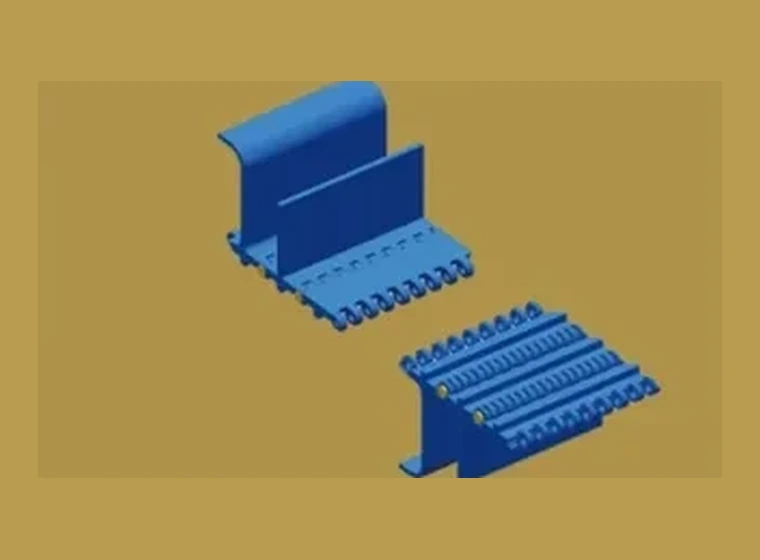 White Conveyor Component
